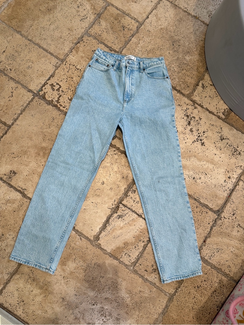 Abercrombie & Fitch Light Blue High Rise Jeans
